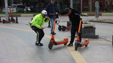 Yüzeysel Bırakılan Scooterlar Toplandı, 690 TL Ceza Uygulandı