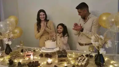 Zelzeleden Bu Yana Haber Alınamayan Anne, Baba ve Minik Asel’den Geriye Yürek Yakan Doğum Günü Manzaraları Kaldı