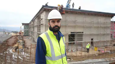 9 Şiddetine Sağlam Çelikten Yapılan Hastane, Mart Ayının Sonunda Teslim Edilecek