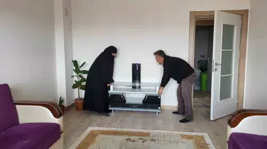 Adıyamanlı Depremzede Birinci Aile Konutuna Yerleşti