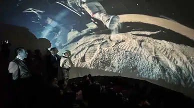 Alper Gezaravcı İlham Oldu: Öğrenciler Planetaryumda Uzayı Keşfetti