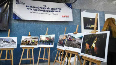 Ankara Büyükşehir’den 6 Şubat Zelzelesinin Yıl Dönümüne Özel Fotoğraf Standı