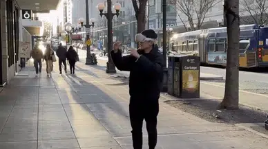 Apple’ın Yeni Gözlüğü ABD Sokaklarını Bilim Kurgu Sinemalarına Çevirdi