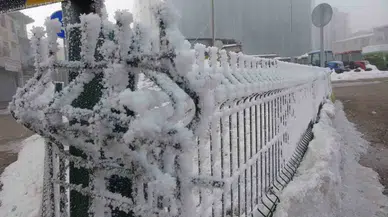Ardahan’da Dondurucu Soğuklar Hayatı Durma Noktasına Getirdi