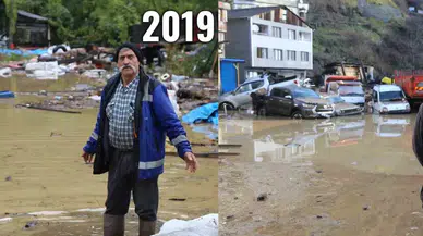 Artvin Borçka’da 4 Yıl Sonra Yeniden Birebir Sel Görüntüsü Yaşandı