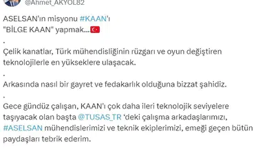 ASELSAN Genel Müdürü Akyol: “Aselsan’ın Misyonu Kaan’ı ‘Bilge Kaan’ Yapmak”