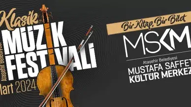 Ataşehir Belediyesi 5. Klasik Müzik Şenliği 2 Mart’ta Müzikseverlerle Buluşacak