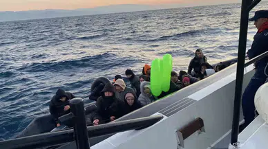 Ayvacık Açıklarında 35’i Çocuk 89 Kaçak Göçmen Kurtarıldı