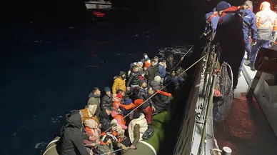 Ayvacık Açıklarında 49 Kaçak Göçmen Kurtarıldı