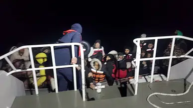 Ayvalık’ta 68 Göçmen Yakalandı