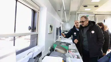 Bakan Özhaseki, Maden Alanındaki Laboratuvarlarda İnceleme Yaptı