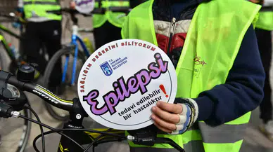Başkentte Tekerler, Epilepsi Hastalığına Dikkat Çekmek İçin Döndü
