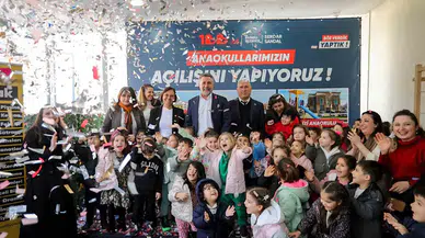 Bayraklı Belediyesi, 3 Anaokulunun Açılışını Yaptı