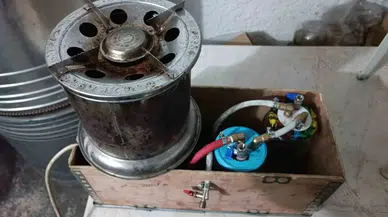 Bir Litre Akaryakıttan 300 Litre Gaz Ürettiler, Maksatları Ofislerde Isınma Sistemi