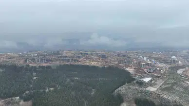 Bulutların Üzerindeki ’Yeni Adıyaman’ Havadan Görüntülendi