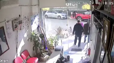 Çanakkale’de Zelzele Anı Güvenlik Kamerasına Yansıdı