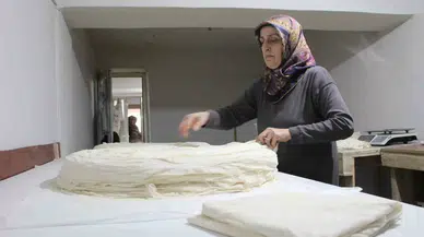 Devlet Takviyesiyle Kurdular, Günde 350 Kilo Yufka Üretiyorlar