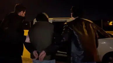 ‘Dur’ İhtarına Uymadı, Kaza Yaparak Yakalandı
