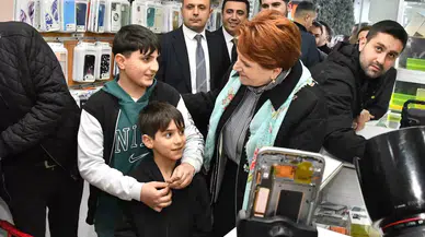 DÜZGÜN PARTİ Genel Lideri Akşener, Sincan’da Esnafı Ziyaret Etti