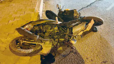 Ehliyetsiz Şoför Motosikletliyi Biçti