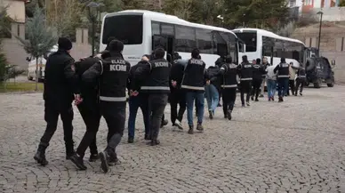 Elazığ’da Kafes 37 Operasyonunda 20 Kuşkulu Tutuklandı