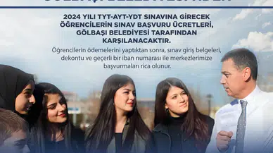 Gençlerin YKS İmtihan Fiyatı Gölbaşı Belediyesinden