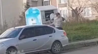 Giysi Kumbarasından Çocuk Çıktı