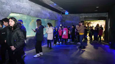 Gölbaşı Belediyesi Öğrencileri Akvaryuma Götürdü