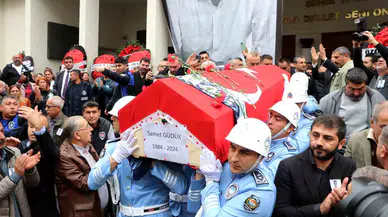 Hain Atakta Ölen Samet Güdük, Gözyaşlarıyla Son Seyahatine Uğurlandı