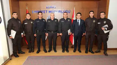 Hırsızları Suçüstü Yakalayan Emniyet Mensupları Ödüllendirildi