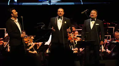 İstanbul Üç Tenorla Buluştu