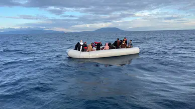 İzmir Açıklarında 23’ü Çocuk 43 Göçmen Kurtarıldı