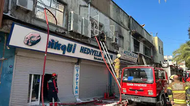 İzmir Kemeraltı Çarşısı’nda Çıkan Yangın Denetim Altına Alındı