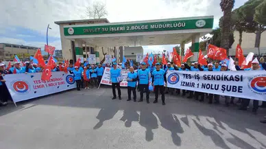 İzmir’de DSİ Emekçilerinden Düşük Maaşa Reaksiyon