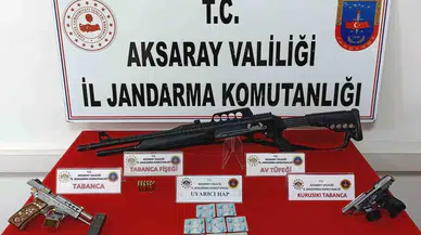 Jandarmadan Uyuşturucu ve Kaçak Silah Operasyonu