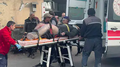 Kasanın Altında Kalan Emekçi Ağır Yaralandı