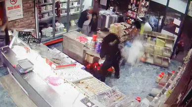 Kayseri’de Dehşet Anları Kamerada