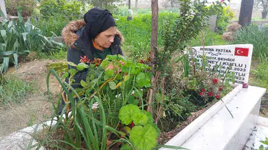 Kendisi İçin Hazırladığı Mezara Sarsıntıda Hayatını Kaybeden Kızını ve Torununu Defnetti