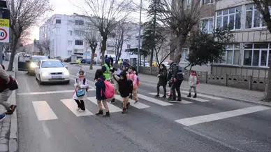 Kırklareli’de Okul Servisleri ile Etrafları Denetlendi