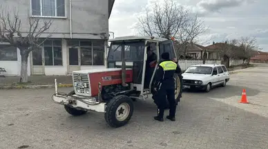 Kırklareli’de Traktör Şoförleri Bilgilendirildi
