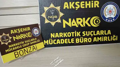 Konya’da Uyuşturucu Satıcısı 2 Kuşkulu Tutuklandı