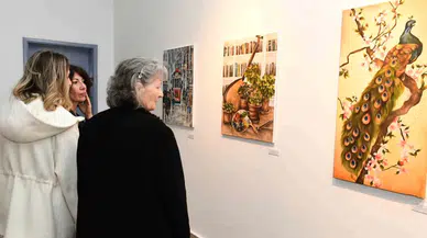 Küçükçekmece Sanat Atölyeleri Buluşmaları Standı Sefaköy Galeri Küp’te Ziyarete Açıldı