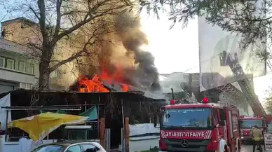 Kurtlar Vadisi’nin Ünlü Kıraathanesi Alevlere Teslim Oldu
