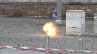 Kuşkulu Çanta Tramvay Seferlerini Aksattı