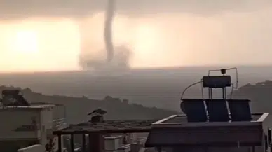 Mersin’de Dolu, Hortum ve Sağanak Yağış Tesirli Oldu