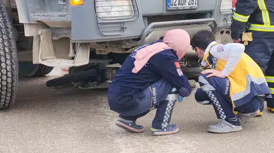 Motosiklet Kamyonun Altına Girdi: 1 Meyyit, 1 Yaralı