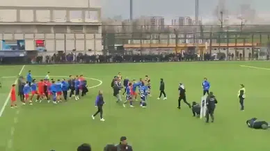 Muhteşem Amatör Küme’ye Yükselme Maçında Saha Boks Ringine Döndü