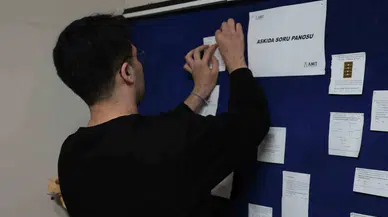 Öğrencilerin Çözemediği Sorular ’Askıda Soru Pano’ ile Tahlil Buluyor