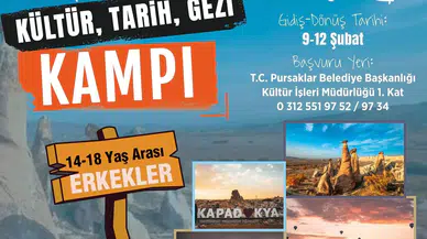 Pursaklar’da Gençlik Kampı Vakti