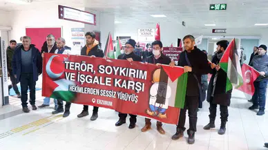 Sağlıkçıların Sessiz Yürüyüşlerinde 14. Hafta
